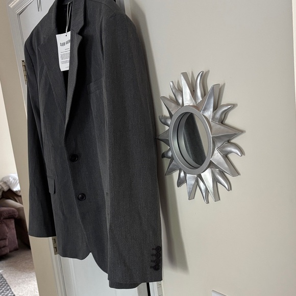 Djerf Avenue Ladies Forever Gray Blazer/Jacket-XL - Picture 11 of 15